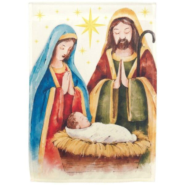 Recinto 13 x 18 in. Holy Family Polyester Garden Flag RE2940858